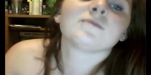 Hot Fat Busty Girl sur webcam