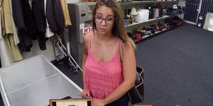 Busty spex pawnee fucked for money by broker