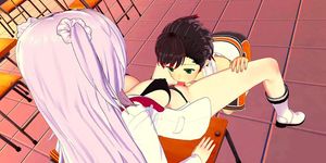 Gakusen Toshi Asterisk: SWEET SEX WITH Toudou Kirin (3D Hentai)