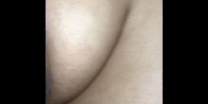 Pumping milk from my wife’s huge boobs