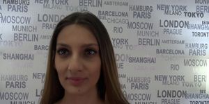 CZECHCASTING - 19 YO mother Denisa wants to be a model