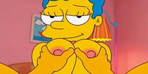 Marge Simpson hentai MILF
