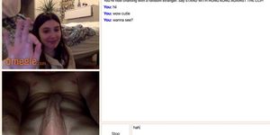 Omegle Cute Girl Reaction - Tnaflix.com