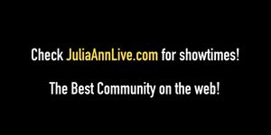 Blue Eyed Milf Julia Ann Jacks & Sucks Your Dick Off! (Julias Ann)