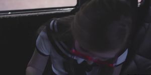 Cute schoolgirl petite teen tricked into a virtual sex (Carolina Sweet, Teen Carolina)