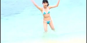cute sexy japanese teen teasing on camera for you