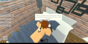 Submissive Roblox Neko Girls ass stretched and mouth filled