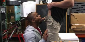 GAY PAWN SHOPS - Pawnshop ebony straight lip servicing