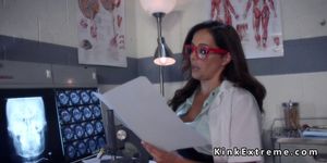 Lezdom scientist anal fucks lesbian android (Francesca Le, Kira Noir)