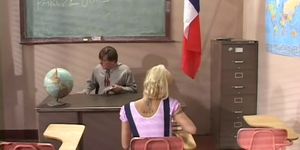 Cunning teacher gets teen pussy - video 7