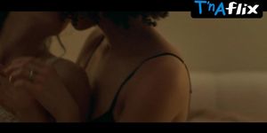 Nathalie Emmanuel Underwear,  Lesbian Scene  in Holly Slept Over