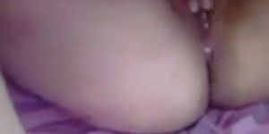 Cam Girl Has An Orgasm Close Up