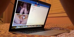 Sweet Wife Cums On Web Chat October 8 2014 - Between Legs