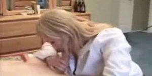 Young blonde girl gets fucked