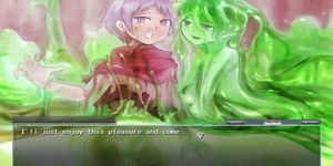 Monster Girl Quest - Green Slime Sex Scene (River Of Slime!)