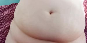 POV Belly Massage and Belly Button Fingering, Couple Massage