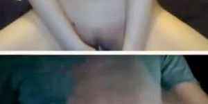 super hot blonde with big boobs wana play on omegle