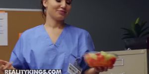 Big Natural Tit Nurse Skylar Vox Gets Pounded