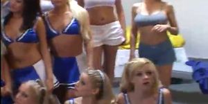 Cheerleader Behind The Scenes