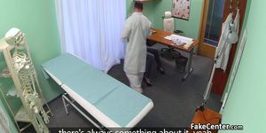 Doctor fucking hot student pussy in hospital