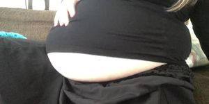 Maddy's awesome belly
