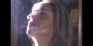 This Woman Can Smoke (No Sound)