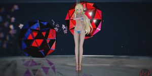 MMD SFW Lily - Swan Short Ver 1099