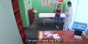 Small tits patient gets doctors dick - video 1