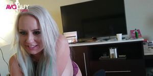 Fan Cums All Over Hot Milf Pornstar Aspen Edwards in Hotel Room