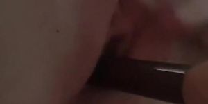 My Cute, wet pussy and my most tasteful makeup brush. Moaning into mic