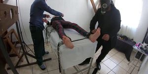 State Exchange Student Socks Removal and Tickle Tortured by Mexican.mov