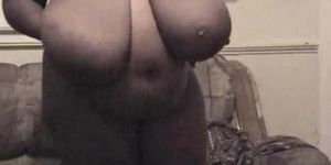 Huge black boobs