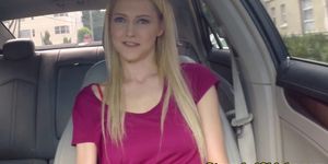 STRANDED CHICKS - Busty american stranded teen fucked in car