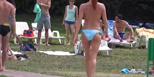 Nude Topless Beach Spy Cam HD Voyeur Video