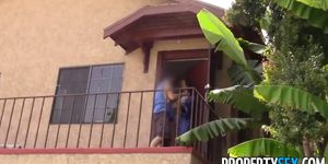 Landlord homemade sex video with big ass tenant