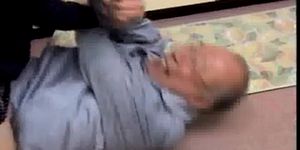 Japanese nympho Haruka Okoshi asks old man to fuck her
