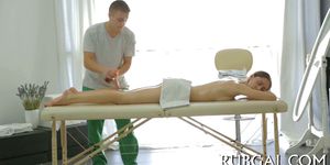 Skinny nymph and naughty massage - video 7