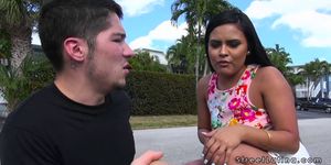 Dude feign injure for sex with Latina (Gabby Martinez)