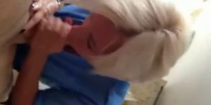 Big Titty Nurse Blows me after Work- Pray I don't get CoronaVirus