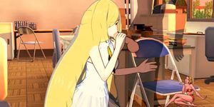 Pokemon - Lusamine 3D Hentai