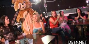 Girls go carzy for whipped cream - video 9