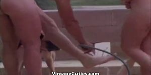 Naked Swingers Have Fun at Nudist Resort - video 1