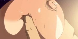 Anime lesbos freting their boobs