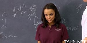 Posh schoolgirl gets cock - video 32
