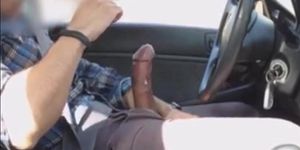 Verbal Stud Nuts in Car with Massive Dick