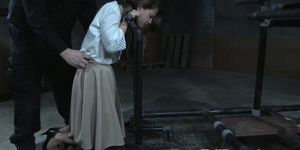 Heeled sex slave gets corporal punishment