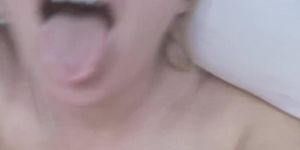Wet Pussy Sound Heard As Blonde Gets Cervix Bumped Rapidly During Rough Vagina Slamming