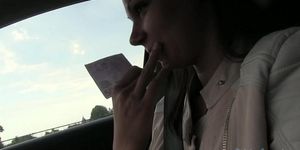 Amateur Lady Fucked In The Car - Cipriana