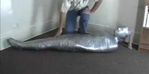 mummified stuck