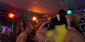 Tattooed party amateur kissing girl at orgy